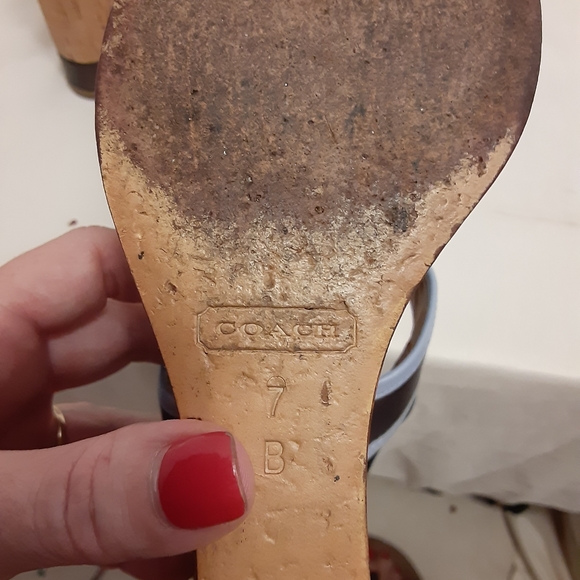 Coach platform wedges - Picture 8 of 8